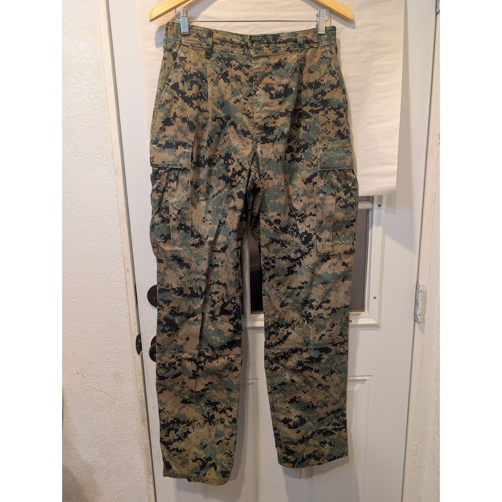 Camo Cargo Pants Military‎ Tactical Outdoor Casual Trousers Size M A1